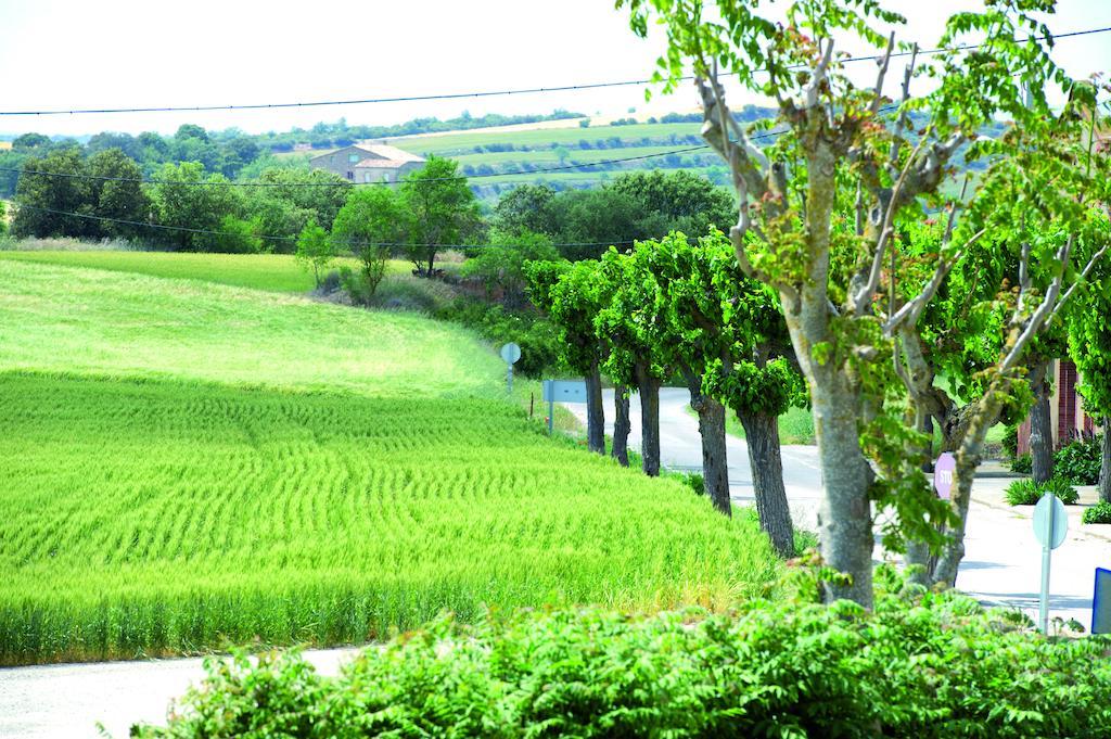 Hostal Palouet De Segarra Bagian luar foto