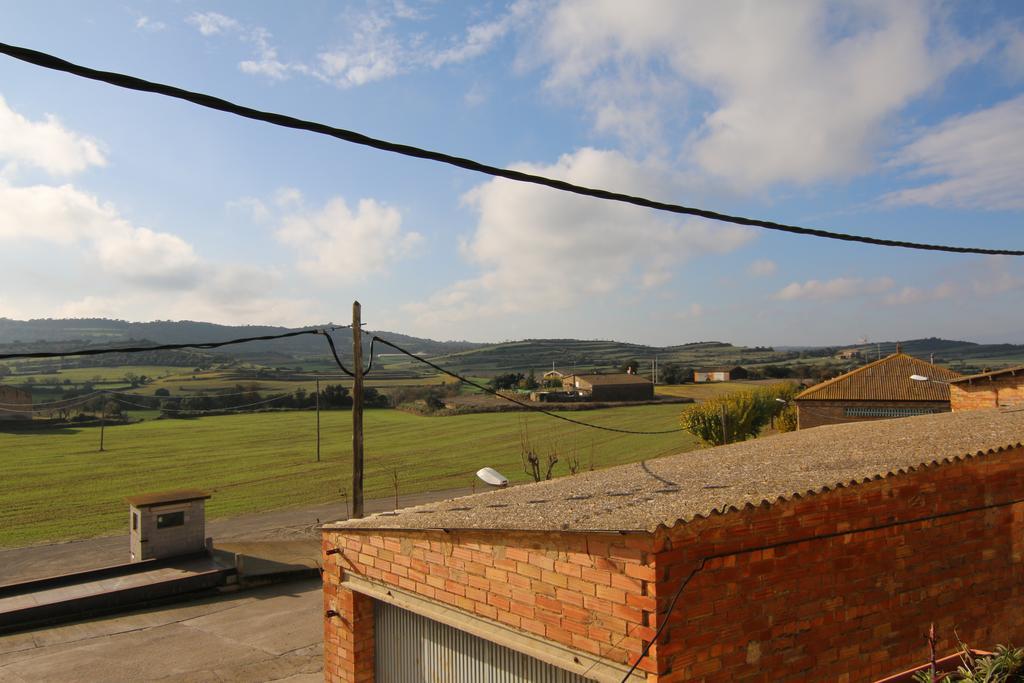 Hostal Palouet De Segarra Bagian luar foto