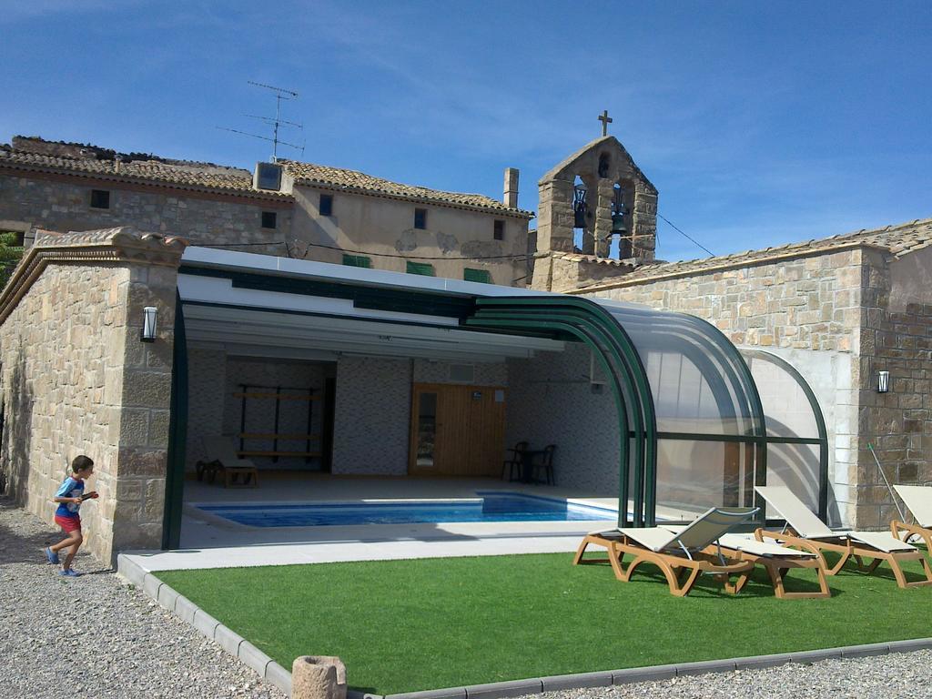 Hostal Palouet De Segarra Bagian luar foto